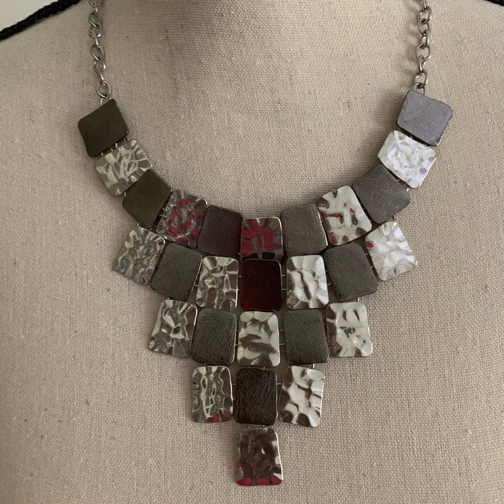 Statement Necklace with Matching Earrings